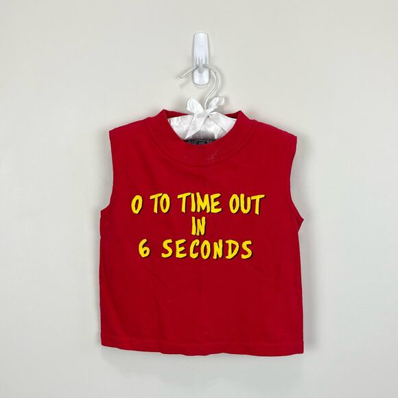 Vintage JEM Sportswear Time Out Tank Top 3T - Picture 1 of 7